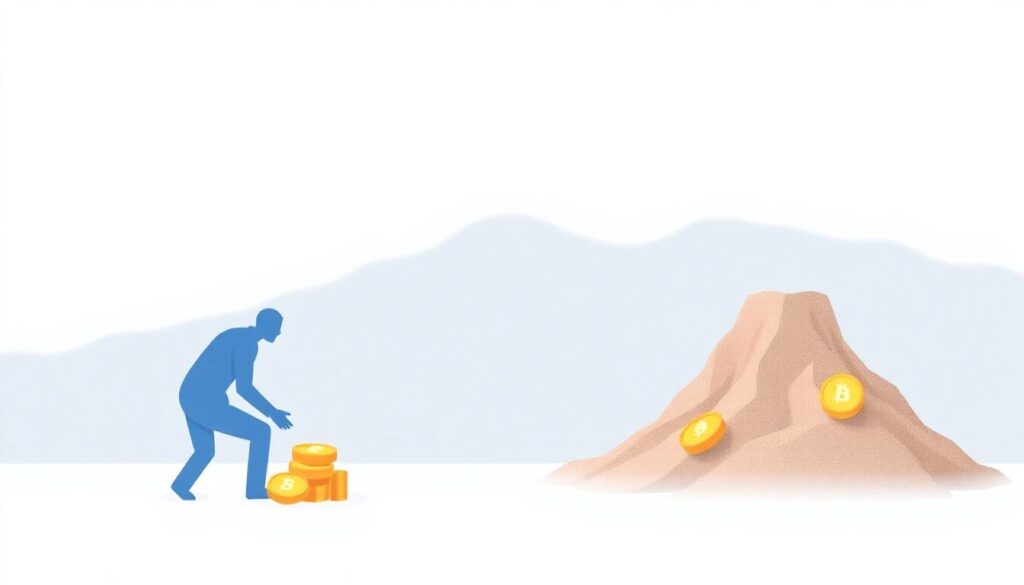 Сравнение Proof-of-Work и Proof-of-Stake: плюсы и минусы. - иллюстрация