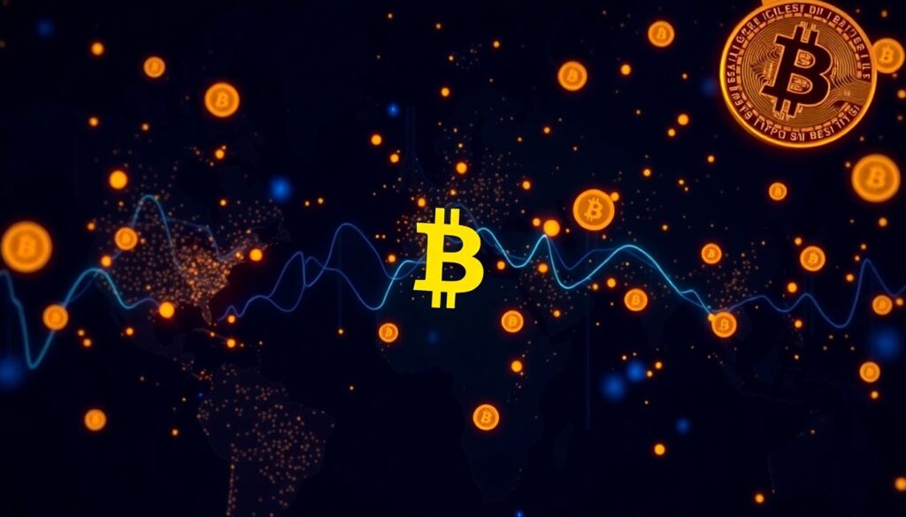 Как мировые события влияют на курс биткоина. - иллюстрация