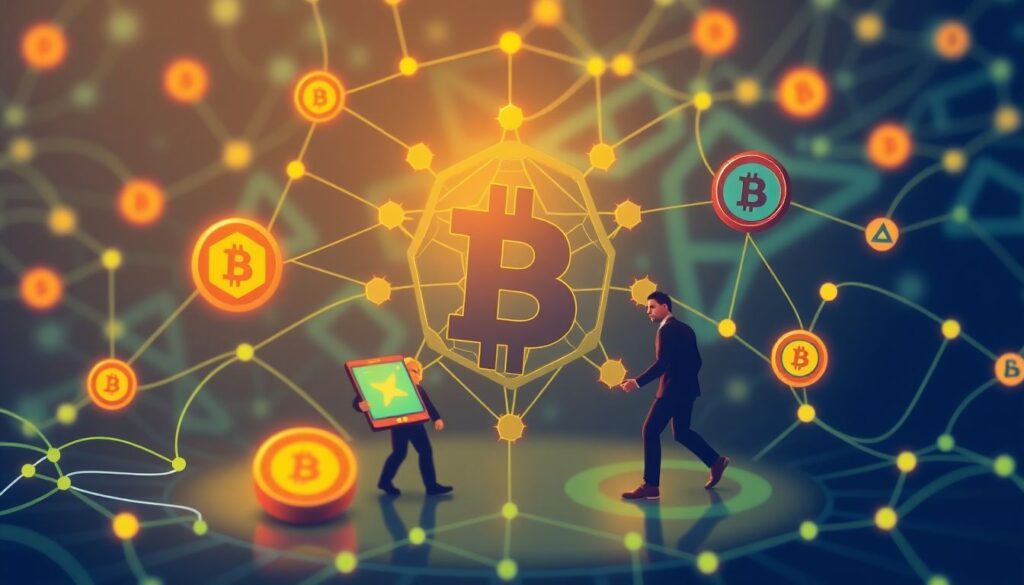 Что такое Web3 и как он связан с криптовалютами и блокчейном. - иллюстрация