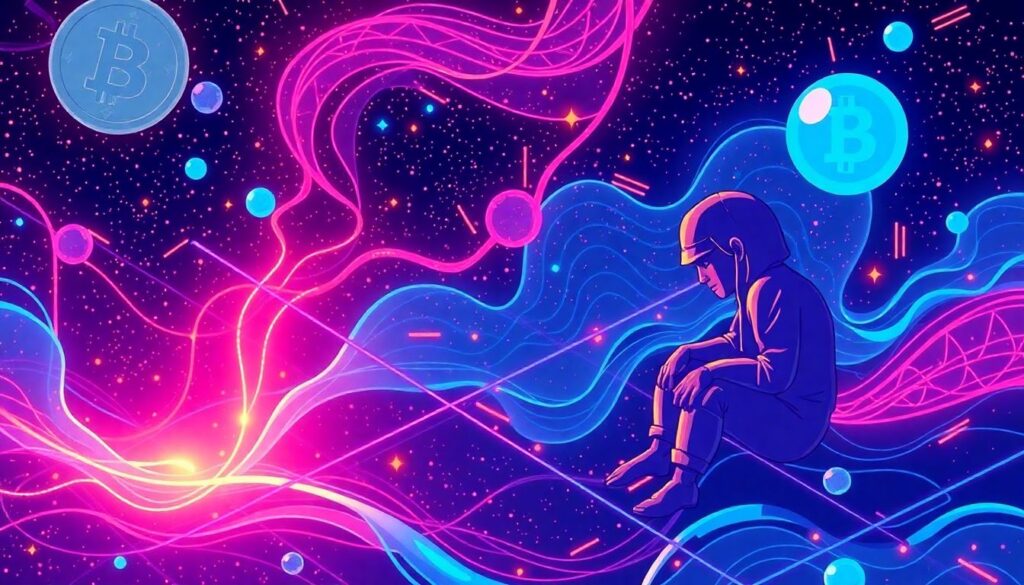 NFT в искусстве: как художники используют технологию блокчейн для заработка. - иллюстрация