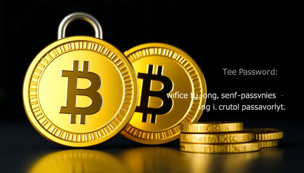 Лучшие практики по управлению паролями для криптоаккаунтов. - иллюстрация