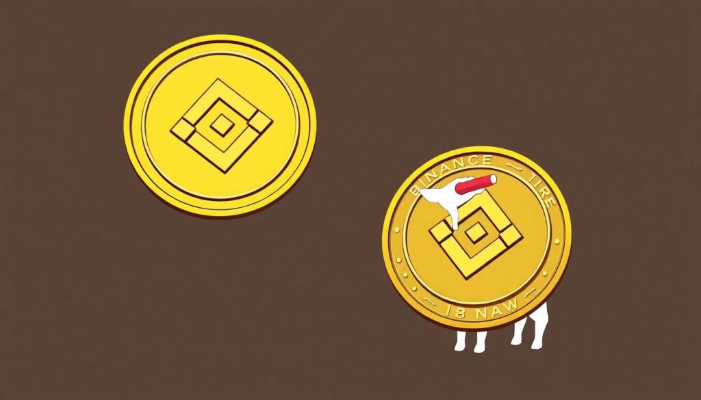 Обзор криптовалюты Binance Coin (BNB) и ее экосистемы. - иллюстрация