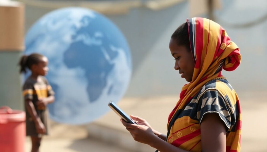 Как криптовалюты используются в развивающихся странах. - иллюстрация