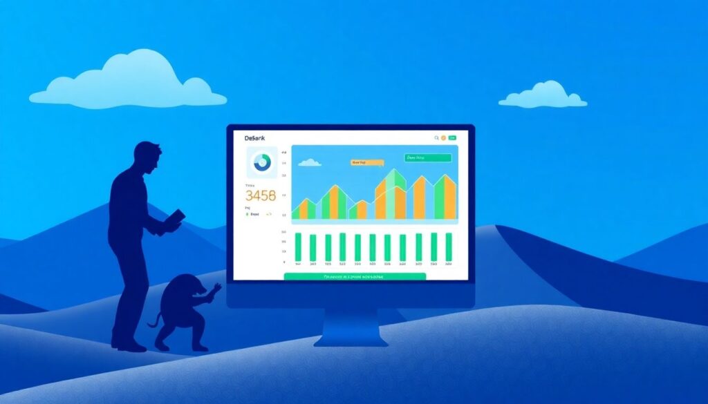Лучшие инструменты для отслеживания DeFi-протоколов. - иллюстрация
