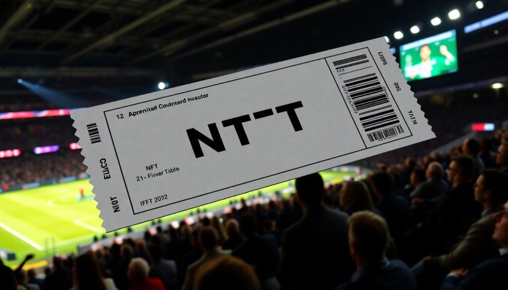 NFT билеты на мероприятия: будущее ивент-индустрии. - иллюстрация