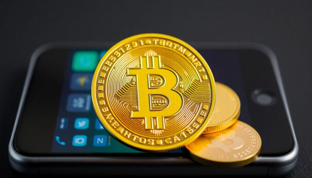 Как безопасно использовать мобильные крипто-кошельки. - иллюстрация