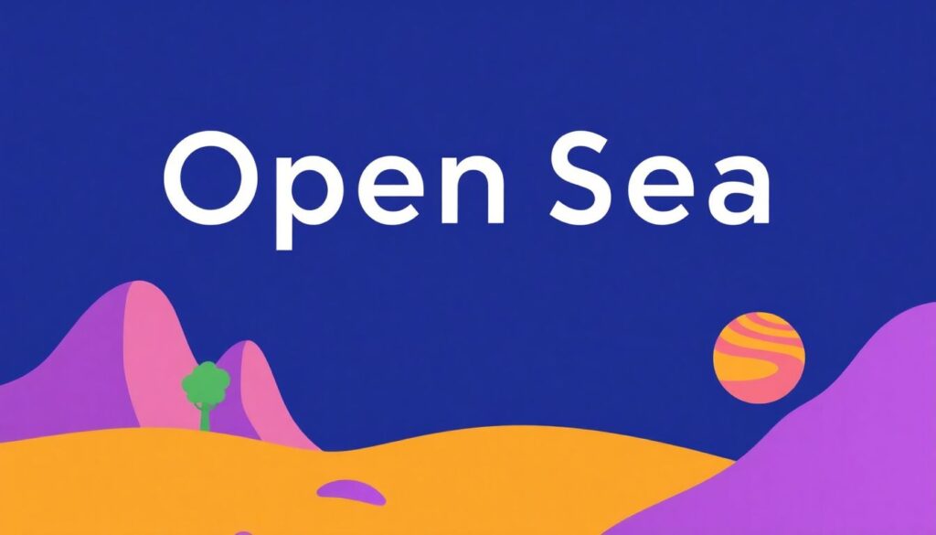 История успеха OpenSea и их путь к доминированию на NFT-рынке. - иллюстрация