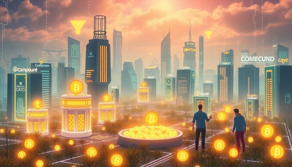 Что такое доходное фермерство (yield farming) на стейблкоинах. - иллюстрация