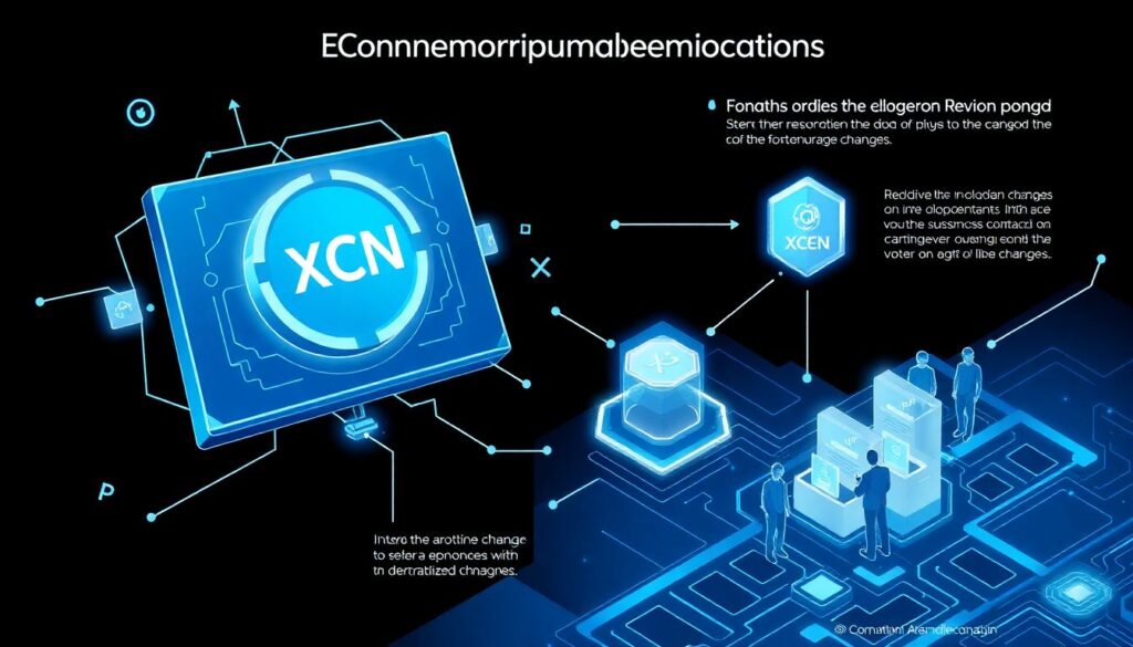 Обзор криптовалюты Chain (XCN) и ее перспектив. - иллюстрация