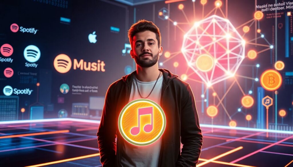 Как заработать на создании музыки в виде NFT. - иллюстрация