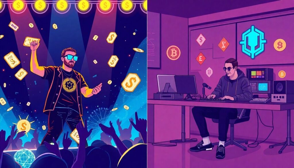 Как заработать на создании музыки в виде NFT. - иллюстрация