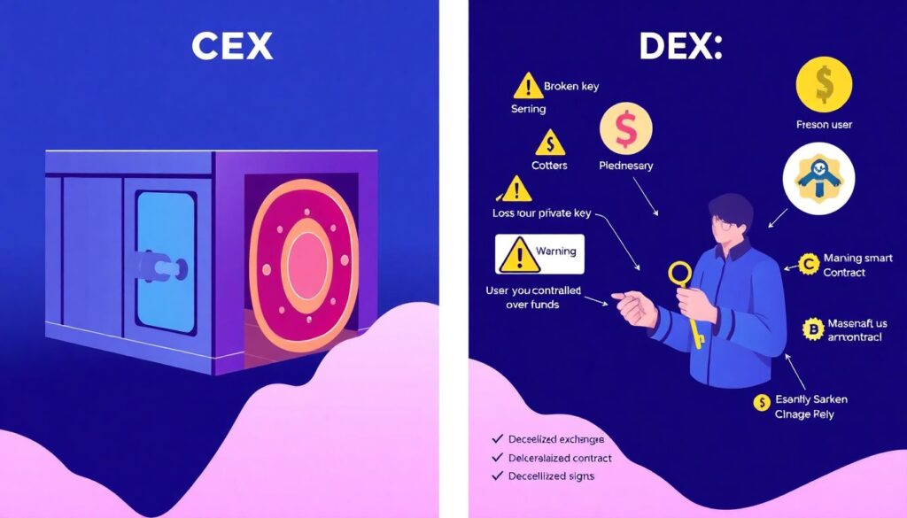 Как безопасно использовать децентрализованные биржи (DEX): чеклист. - иллюстрация