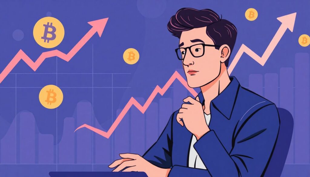 Взлеты и падения цены биткоина: исторический обзор циклов. - иллюстрация