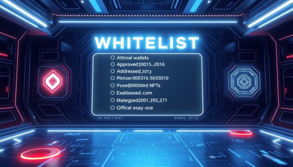 Что такое белый список (whitelist) в NFT-проектах и как в него попасть. - иллюстрация