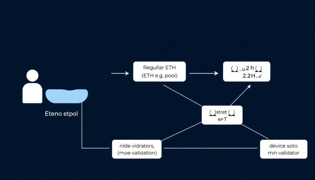 Обзор криптовалюты Rocket Pool (RPL) и децентрализованного стейкинга. - иллюстрация