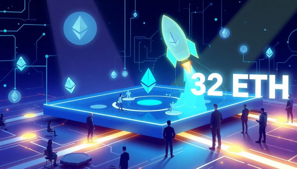 Обзор криптовалюты Rocket Pool (RPL) и децентрализованного стейкинга. - иллюстрация