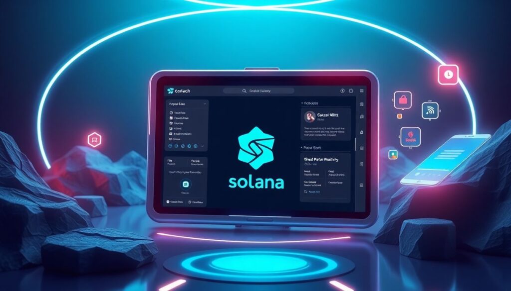 Лучшие кошельки для сети Solana. - иллюстрация