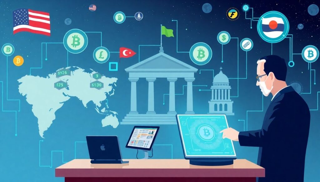 Как криптовалюты влияют на суверенитет государств. - иллюстрация
