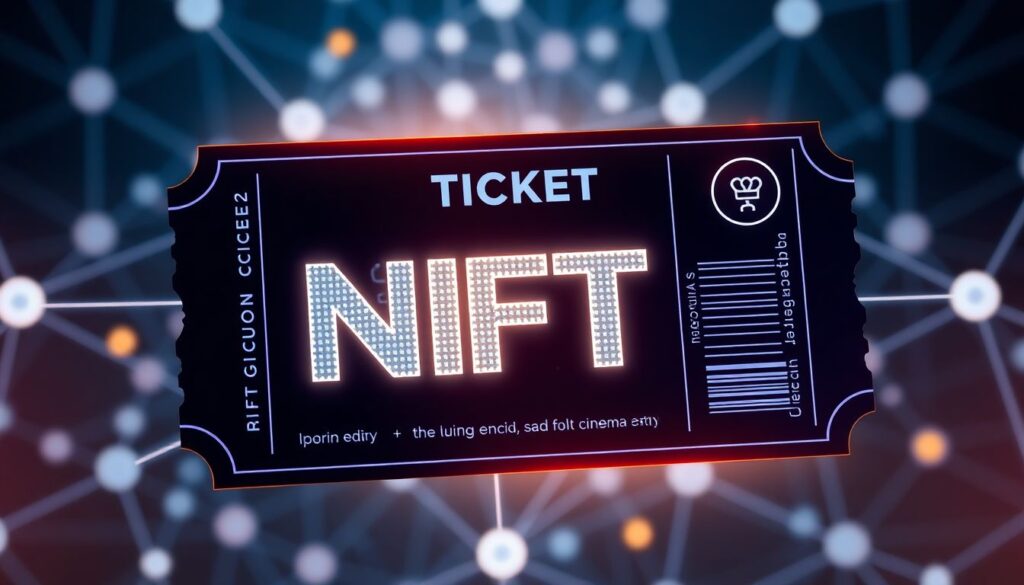 NFT и билеты в кино: новый способ борьбы с подделками и спекулянтами. - иллюстрация
