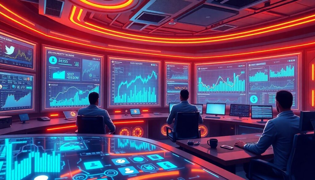 Анализ настроений в социальных сетях для прогнозирования цен на крипту. - иллюстрация