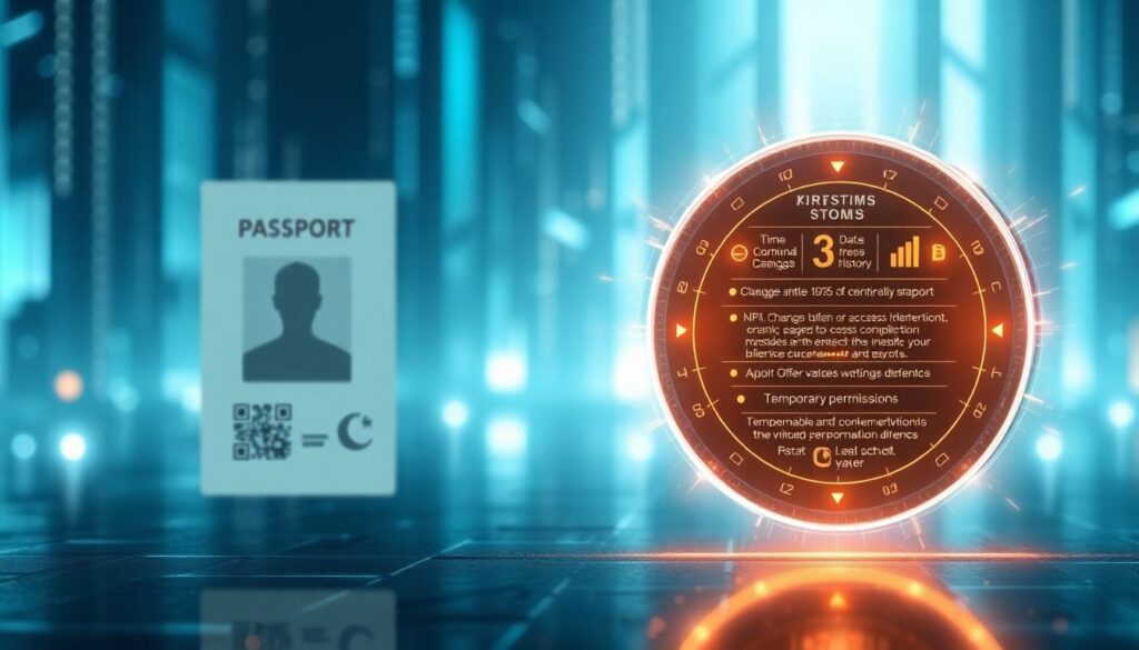 NFT как цифровой паспорт: возможности и риски для будущего. - иллюстрация