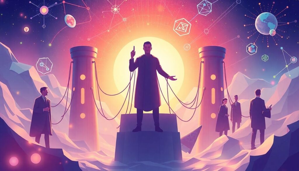 История успеха Chainlink: как они соединили блокчейн с реальным миром. - иллюстрация