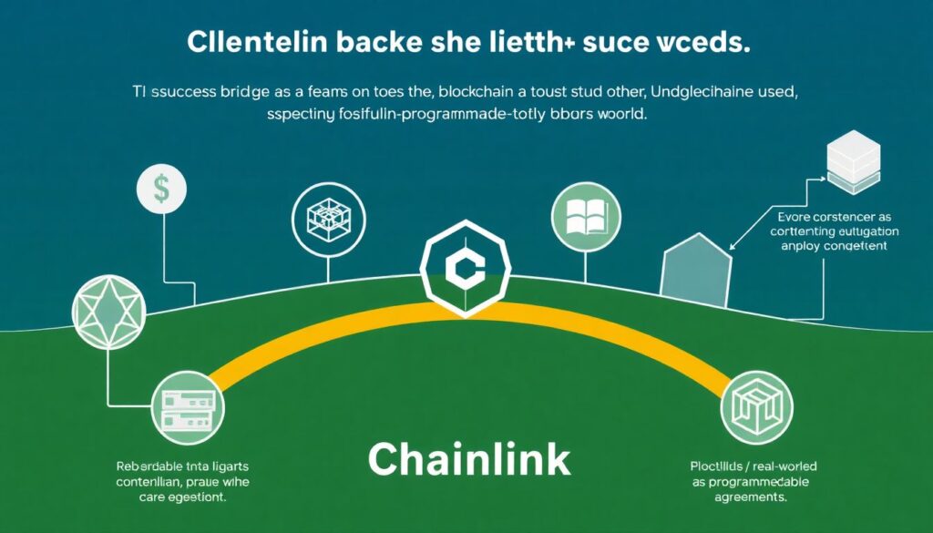 История успеха Chainlink: как они соединили блокчейн с реальным миром. - иллюстрация