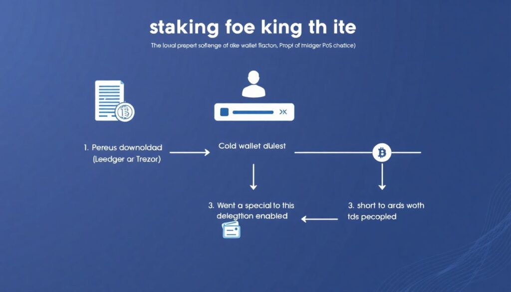 Что такое холодный стейкинг и его преимущества. - иллюстрация