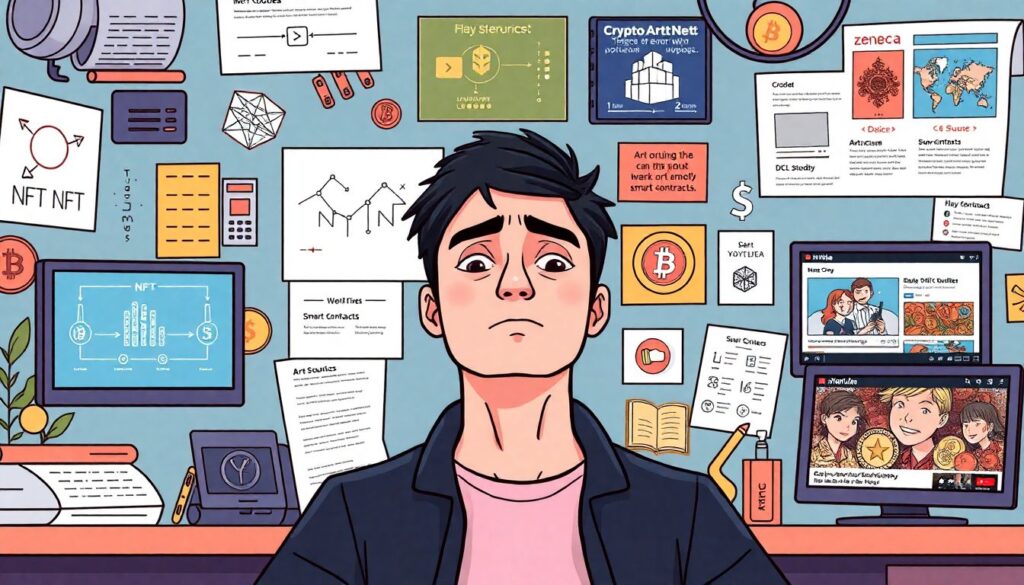 Как заработать на создании и продаже NFT-арта. - иллюстрация