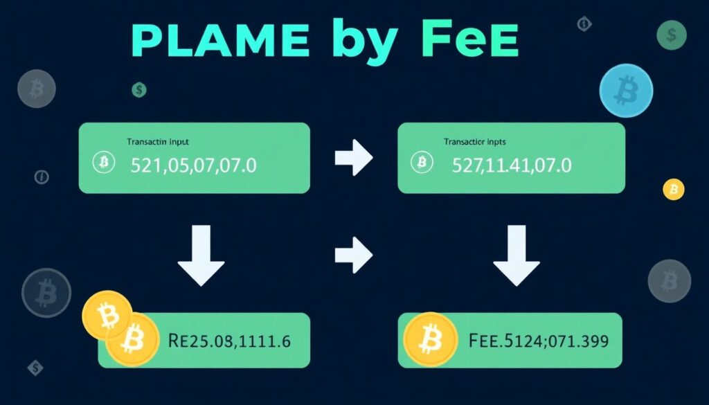 Что такое транзакция с заменой по комиссии (RBF) в Bitcoin. - иллюстрация