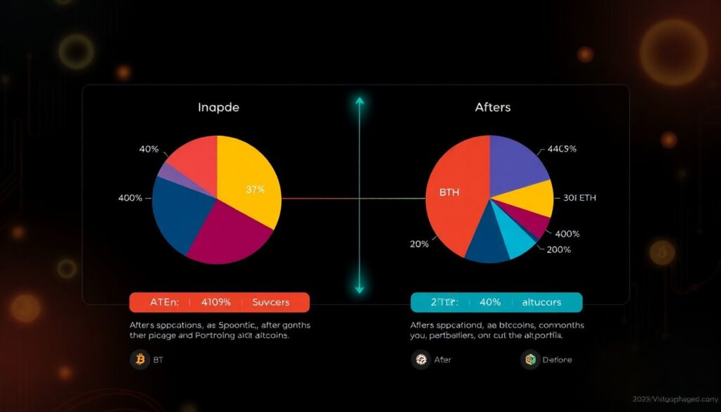 Как правильно перераспределять активы в крипто-портфеле. - иллюстрация
