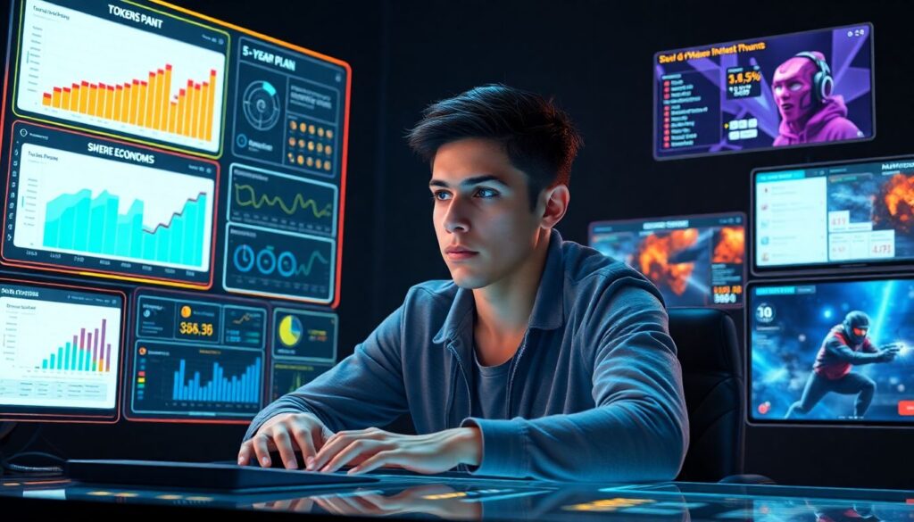 Как криптовалюты меняют традиционную игровую экономику. - иллюстрация