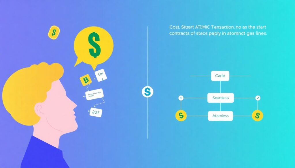 Что такое атомарность транзакций в блокчейне. - иллюстрация
