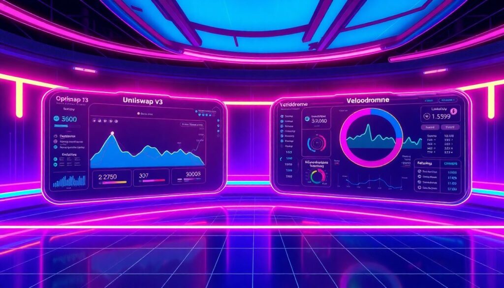 Лучшие DeFi-протоколы на блокчейне Optimism. - иллюстрация