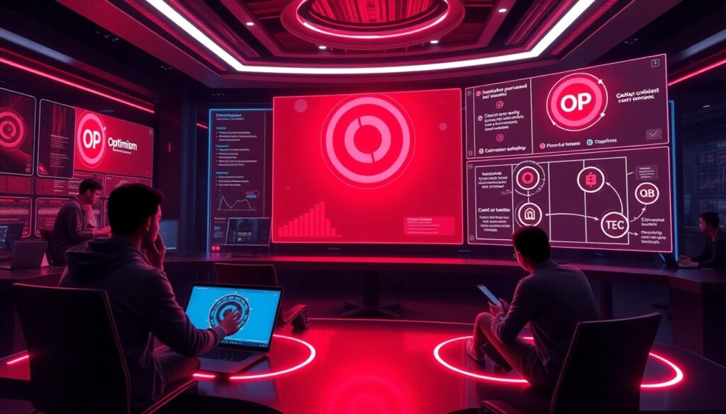 Обзор криптовалюты Optimism (OP) и ее экосистемы. - иллюстрация