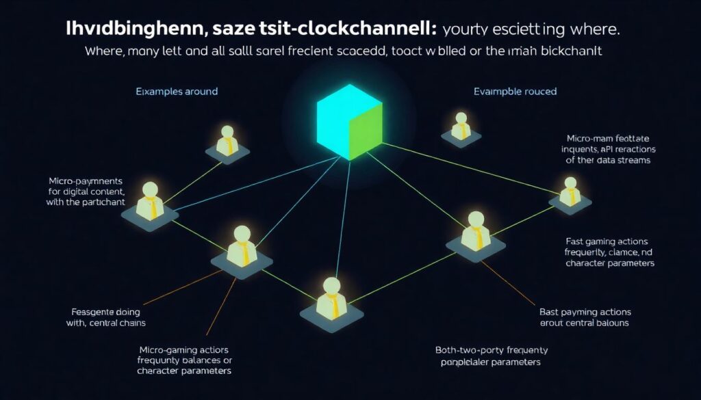Что такое State Channels как решение для масштабирования блокчейна. - иллюстрация
