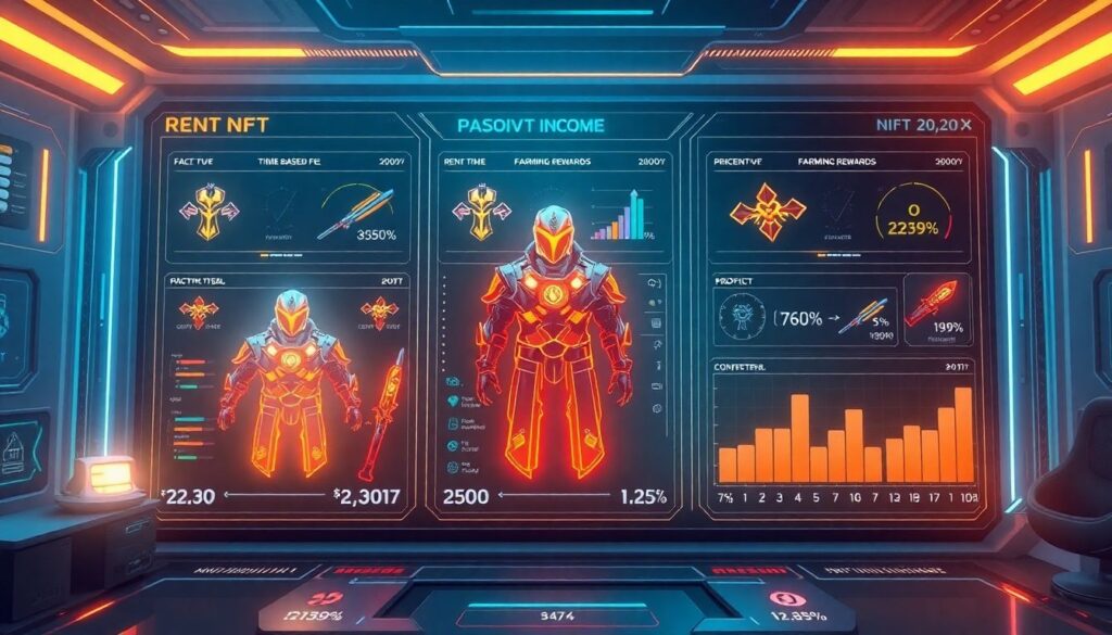 Как заработать на сдаче в аренду игровой NFT-экипировки. - иллюстрация