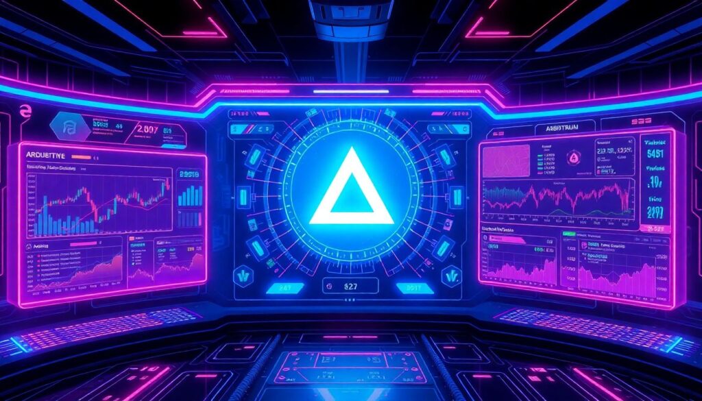 Лучшие DeFi-протоколы на блокчейне Arbitrum. - иллюстрация