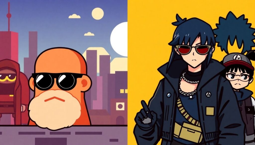 История успеха Bored Ape Yacht Club (BAYC) и феномен PFP-коллекций. - иллюстрация