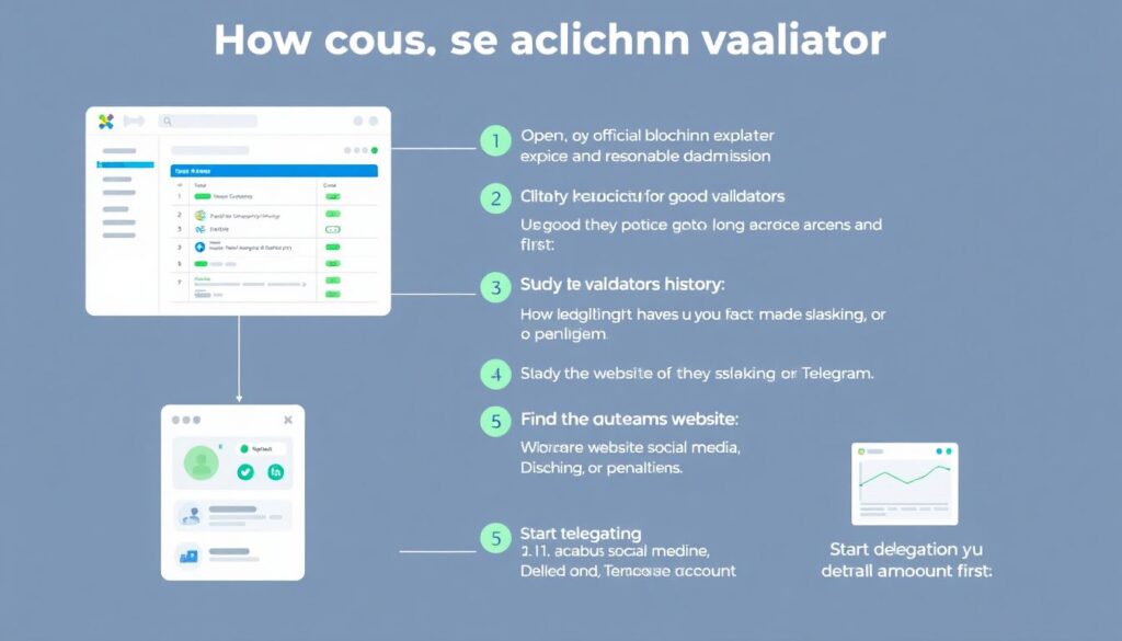 Как выбрать валидатора для стейкинга: на что обратить внимание. - иллюстрация