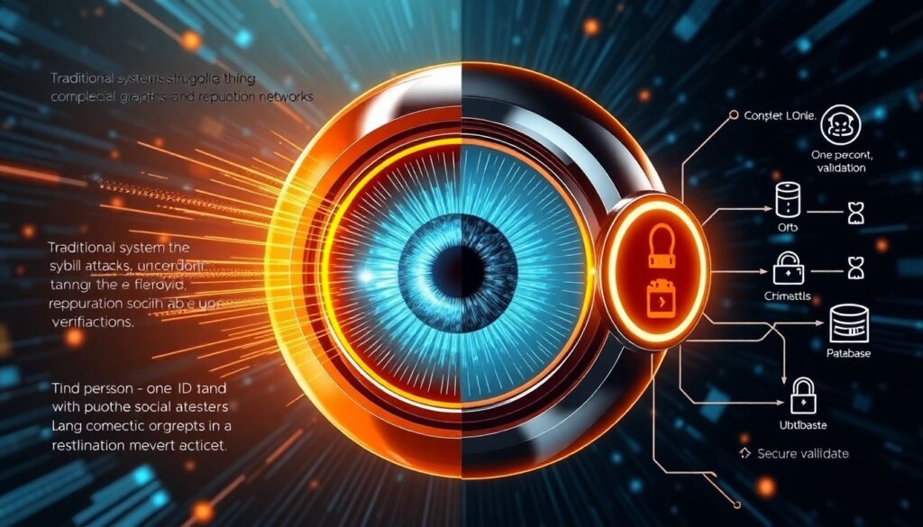 Обзор криптовалюты Worldcoin (WLD) и сканирования сетчатки глаза. - иллюстрация