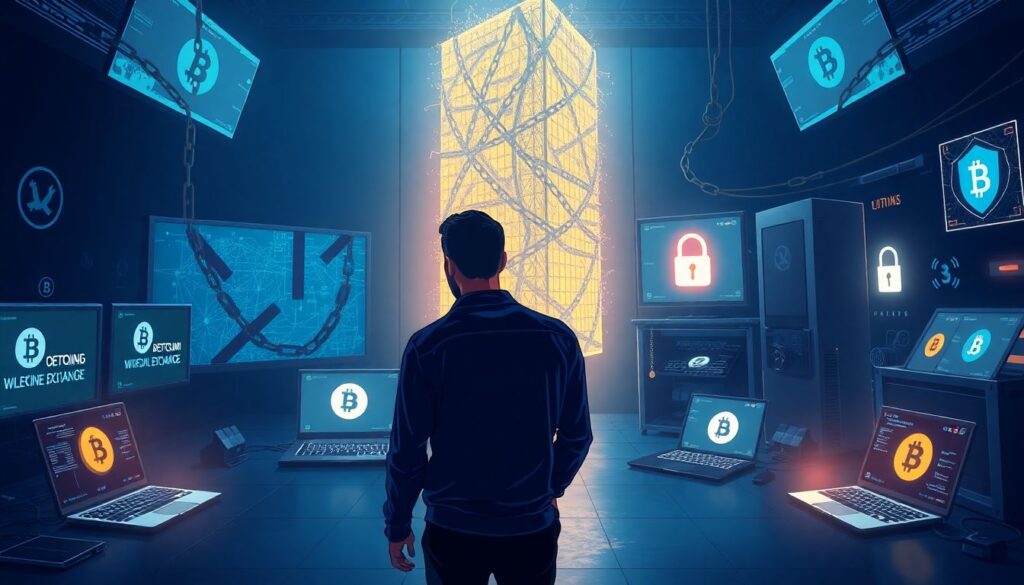 Как криптовалюты помогают бороться с цензурой в интернете. - иллюстрация