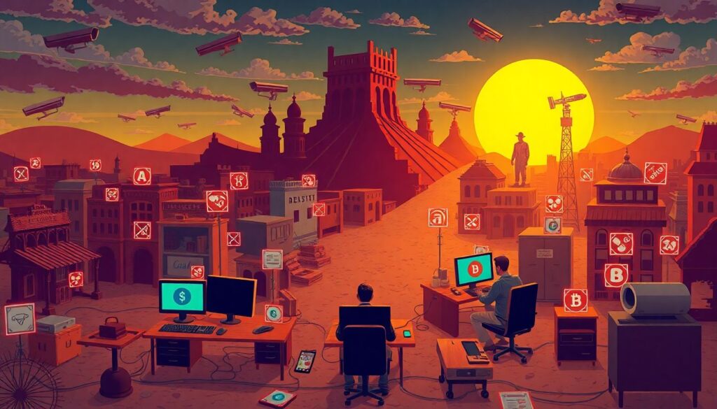 Как криптовалюты помогают бороться с цензурой в интернете. - иллюстрация