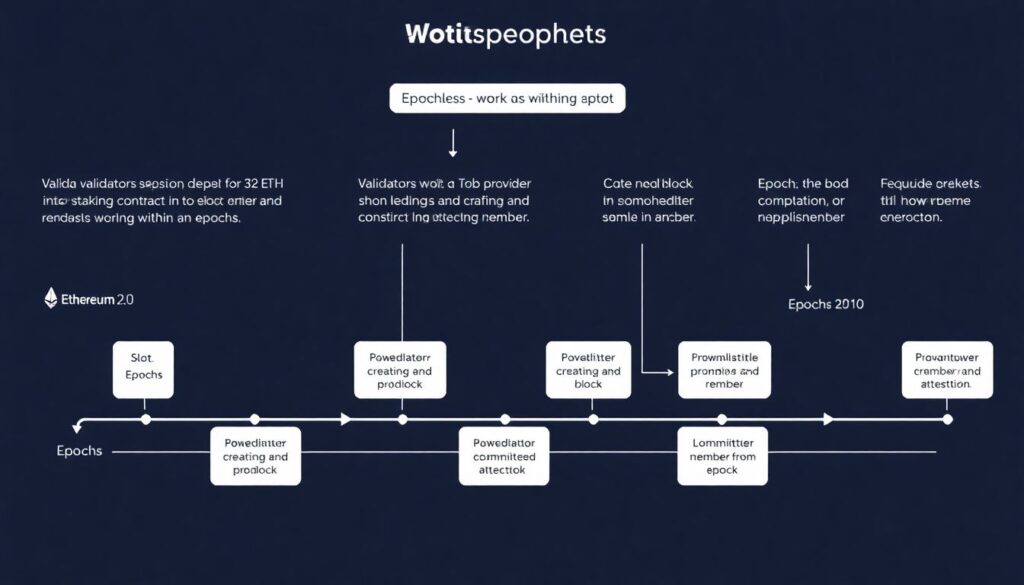 Что такое слот и эпоха в сети Ethereum 2.0. - иллюстрация