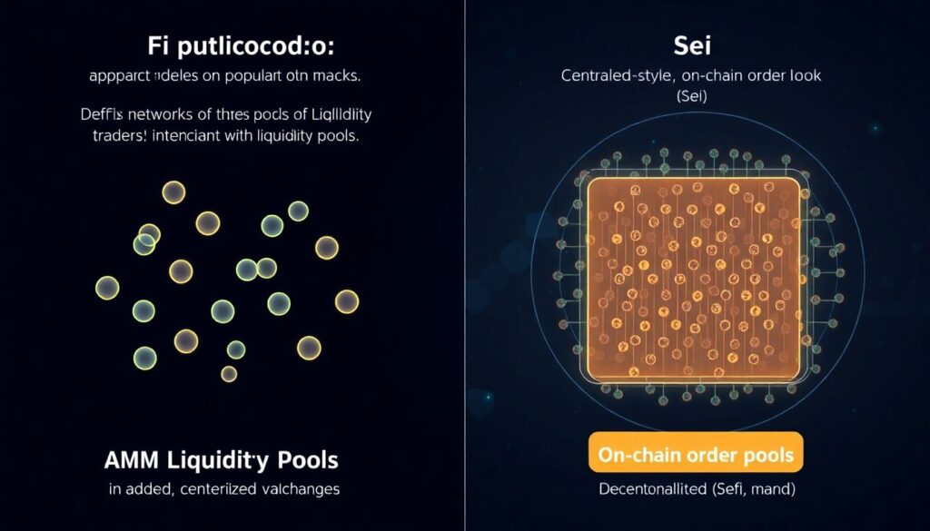 Обзор криптовалюты Sei (SEI) и ее фокуса на трейдинге. - иллюстрация