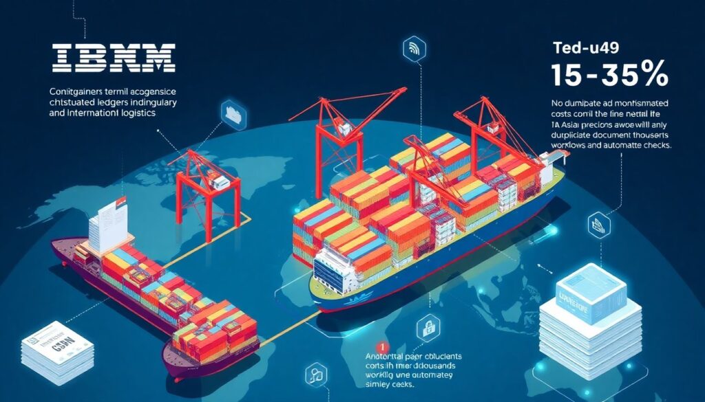 Как криптовалюты используются в современных цепочках поставок. - иллюстрация