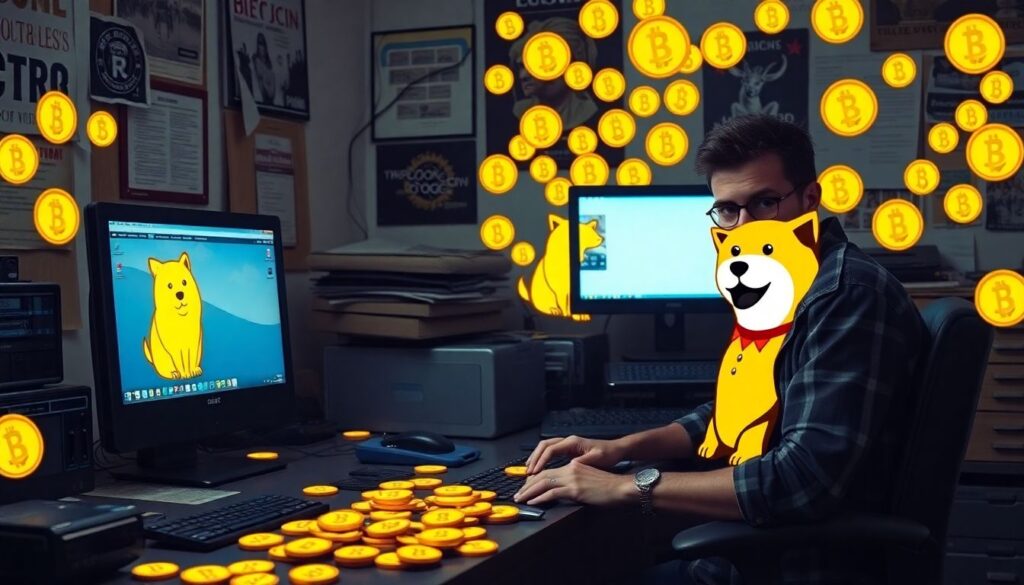 История создания Dogecoin: как мем-шутка стала многомиллиардным активом. - иллюстрация